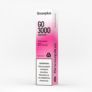 Snowplus Go 3000 Pink Lemon