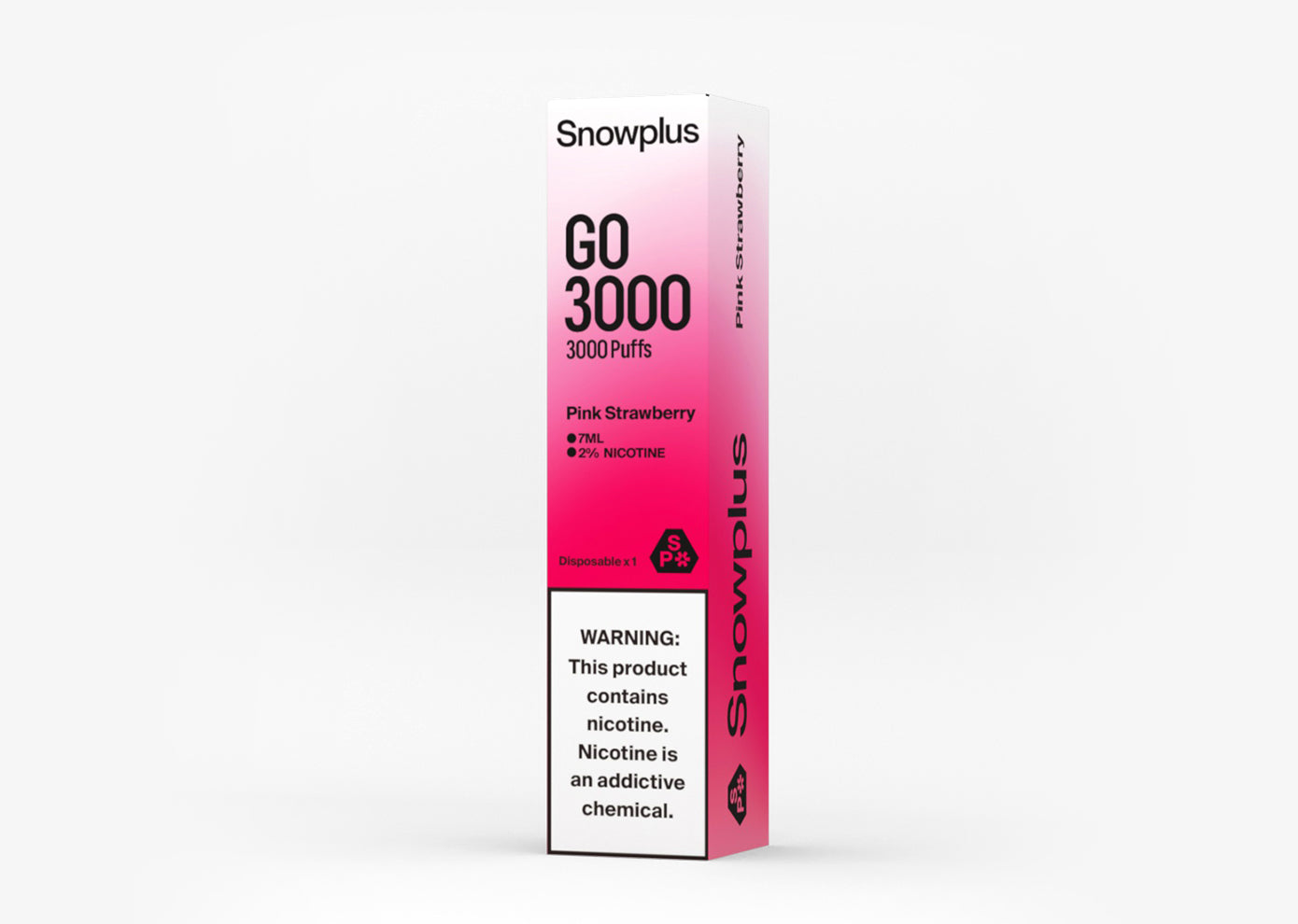 Snowplus Go 3000 Pink Strawberry